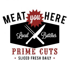 Meat You Here logo